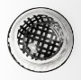 68937 - Reena I Small Black Woven Metal Base Table Candle Holder 