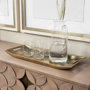 69067 - Drey 24L x 10W Gold Rectangular Tray