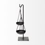 68855 - Ellis 10L x 4W Black Metal Vintage Inspired Weighing Scale