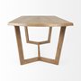 69031-AB - Denver 91.5x38 Rectangular Brown Solid Wood Top & Base Dining Table