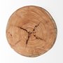 68901 - Asco 15"H Rustic Solid Reclaimed Wood Stool