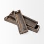 68860 - Vernon (Small) 24L x 7W Brown Reclaimed Wood Tray