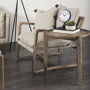 69023 - Cleaver I 22 x 24 Round Top Brown Solid Wood Accent Table 