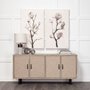 101620-S - Magnolia I by Gabrielle Campbell a Hand Embellished Textured Canvas