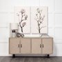 101621-S - Magnolia II by Gabrielle Campbell a Hand Embellished Textured Canvas