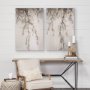 101528-S - Casual Shade I by Samuel Dixon a Hand Embellished Textured Canvas