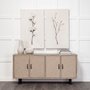 100885-S - Snow Greetings I by Mercana Studio a Hand Embellished Textured Canvas