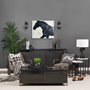 101575-S - Equestrian Beauties - Halt by Kristine Hegre a Hand Embellished Textured Canvas