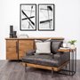 12754 - Clouding Mirror II by Panpan Zhang a Framed Art Print Matted under Glass