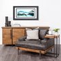 13311 - Vista II by Mercana Studio a Hand Embellished Textured Framed Art Print Matted under Glass