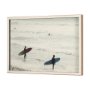 13380 - Serene Surf by Urban Octopus a Framed Photo Art Print Matted under Glass