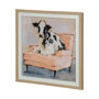13500 - Moo-ving In II by Ethan Harper a Hand Embellished Textured Framed Art Print Matted under Glass