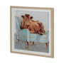 13501 - Moo-ving In IV by Ethan Harper a Hand Embellished Textured Framed Art Print Matted under Glass