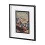 13503 - California Go USA (M) by Mercana Studio a Framed Art Print Matted under Glass