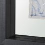 13505 - Airplane Mechanical Sketch II by Ethan Harper Hand Embellished Framed Art Print Matted under Glass