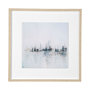 13508 - Waterfront I by Jonathan Klassen a Hand Embellished Textured Framed Art Print Matted under Glass