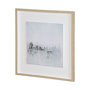 13509 - Waterfront II by Jonathan Klassen a Hand Embellished Textured Framed Art Print Matted under Glass