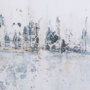 13509 - Waterfront II by Jonathan Klassen a Hand Embellished Textured Framed Art Print Matted under Glass
