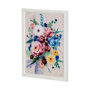 13516 - Farmhouse Flowers I by Barbara Fleming a Hand Embellished Textured Framed Art Print