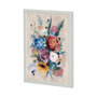 13517 - Farmhouse Flowers II by Barbara Fleming a Hand Embellished Textured Framed Art Print