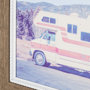 13533 - Vintage Ride III by Thomas Brown a Hand Embellished Textured Framed Photo Art Print