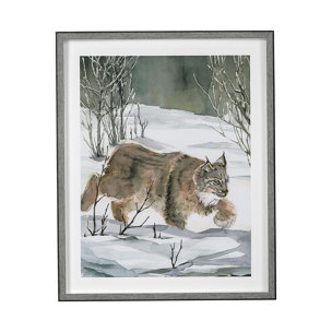 Life in North I by Melody Ducharme a Hand Embellished Textured Framed Art Print Matted under Glass