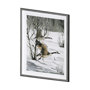 13549 - Life in North II by Melody Ducharme a Hand Embellished Textured Framed Art Print Matted under Glass