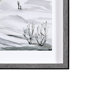 13549 - Life in North II by Melody Ducharme a Hand Embellished Textured Framed Art Print Matted under Glass