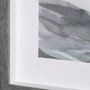 13549 - Life in North II by Melody Ducharme a Hand Embellished Textured Framed Art Print Matted under Glass