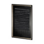 13552 - OM-Silver Lines by Studio M a handmade Original Framed Artwork under Glass