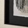 13556 - Wool and Silk I by Tom Reeves a Hand Embellished Textured Framed Art Print Matted under Glass