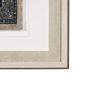 13560 - Carpet by Mercana Studio a Hand Embelished Textured Framed Art Print Matted under Glass