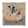 101847-L - Moo-ving II by Ethan Harper a Hand Embellished Textured Canvas