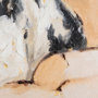 101847-L - Moo-ving II by Ethan Harper a Hand Embellished Textured Canvas