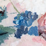 101851-L - Farmhouse Flowers I by Barbara Fleming a Hand Embellished Textured Canvas