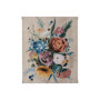 101852-S - Farmhouse Flowers II by Barbara Fleming a Hand Embellished Textured Canvas