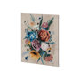 101852-S - Farmhouse Flowers II by Barbara Fleming a Hand Embellished Textured Canvas