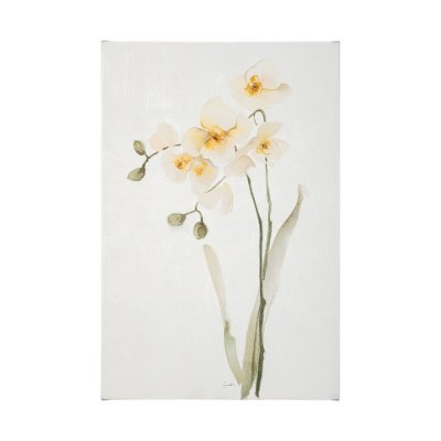 101854-L - Orchid II by Gabrielle Campbell a Hand Embellished Textured Canvas