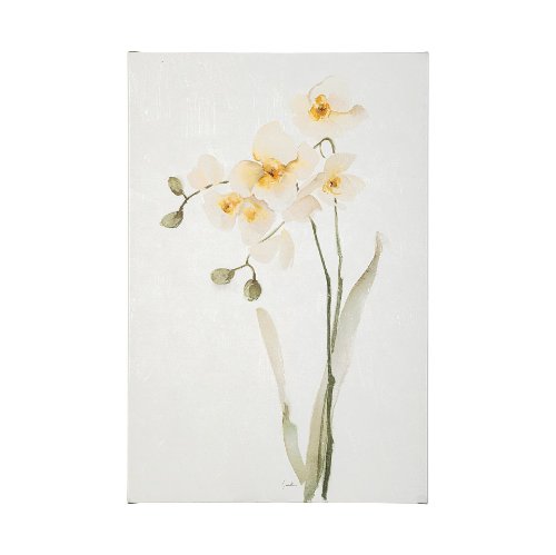 101854-L - Orchid II by Gabrielle Campbell a Hand Embellished Textured Canvas
