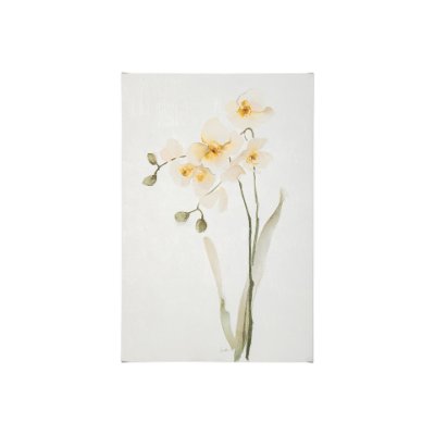 101854-S - Orchid II by Gabrielle Campbell a Hand Embellished Textured Canvas