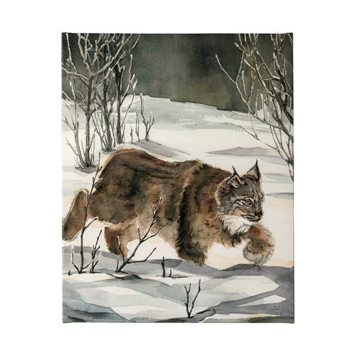 101861-L - Life in North I by Melody Ducharme a Hand Embellished Textured Canvas