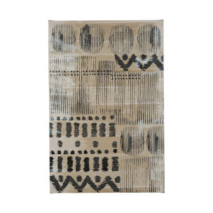 Wool and Silk I by Tom Reeves a Hand Embellished Textured Canvas