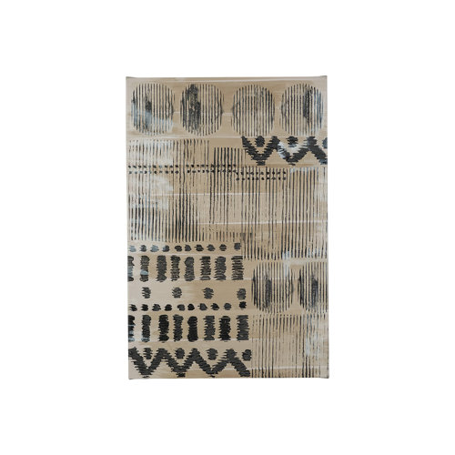 101863-S - Wool and Silk I by Tom Reeves a Hand Embellished Textured Canvas