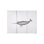 101865-S - Narwhal by Mercana Studio a Hand Embellished Textured Canvas
