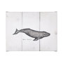 101866-L - Gray Whale by Mercana Studio a Hand Embellished Textured Canvas