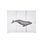 101866-S - Gray Whale by Mercana Studio a Hand Embellished Textured Canvas