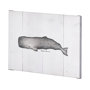 101867-L - Sperm Whale by Mercana Studio a Hand Embellished Textured Canvas