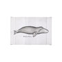 101868-S - Bowhead Whale by Mercana Studio a Hand Embellished Textured Canvas