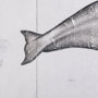 101868-S - Bowhead Whale by Mercana Studio a Hand Embellished Textured Canvas