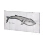 101870-L - Blue Whale by Mercana Studio a Hand Embellished Textured Canvas